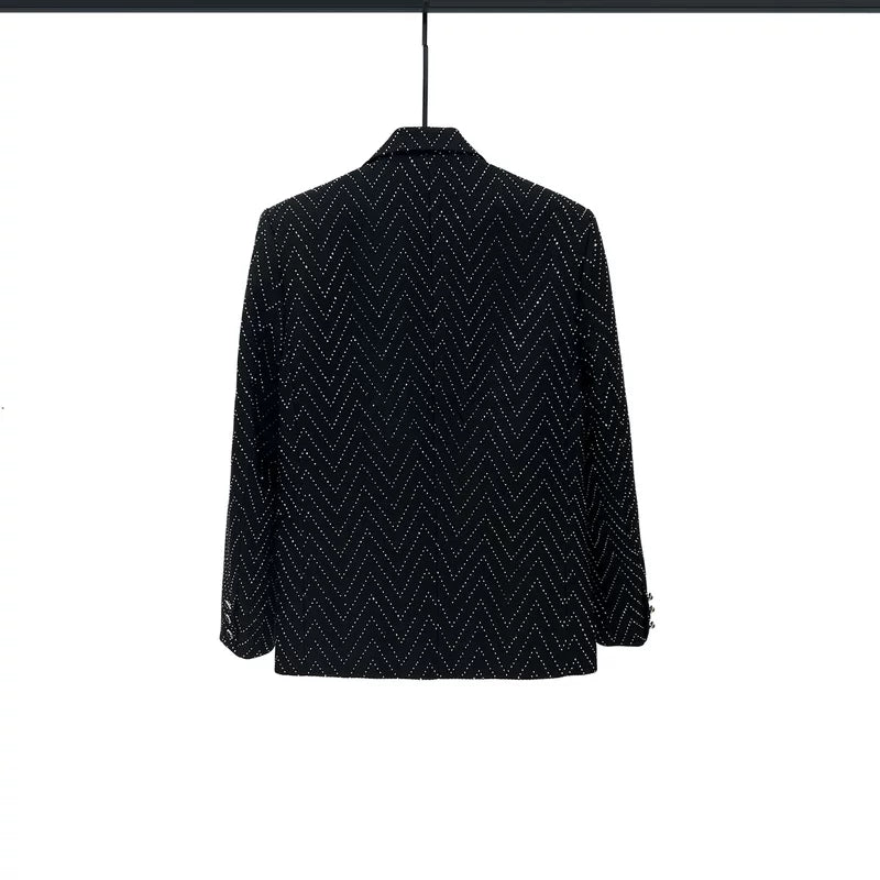 Crystal Textured Suit Jacket