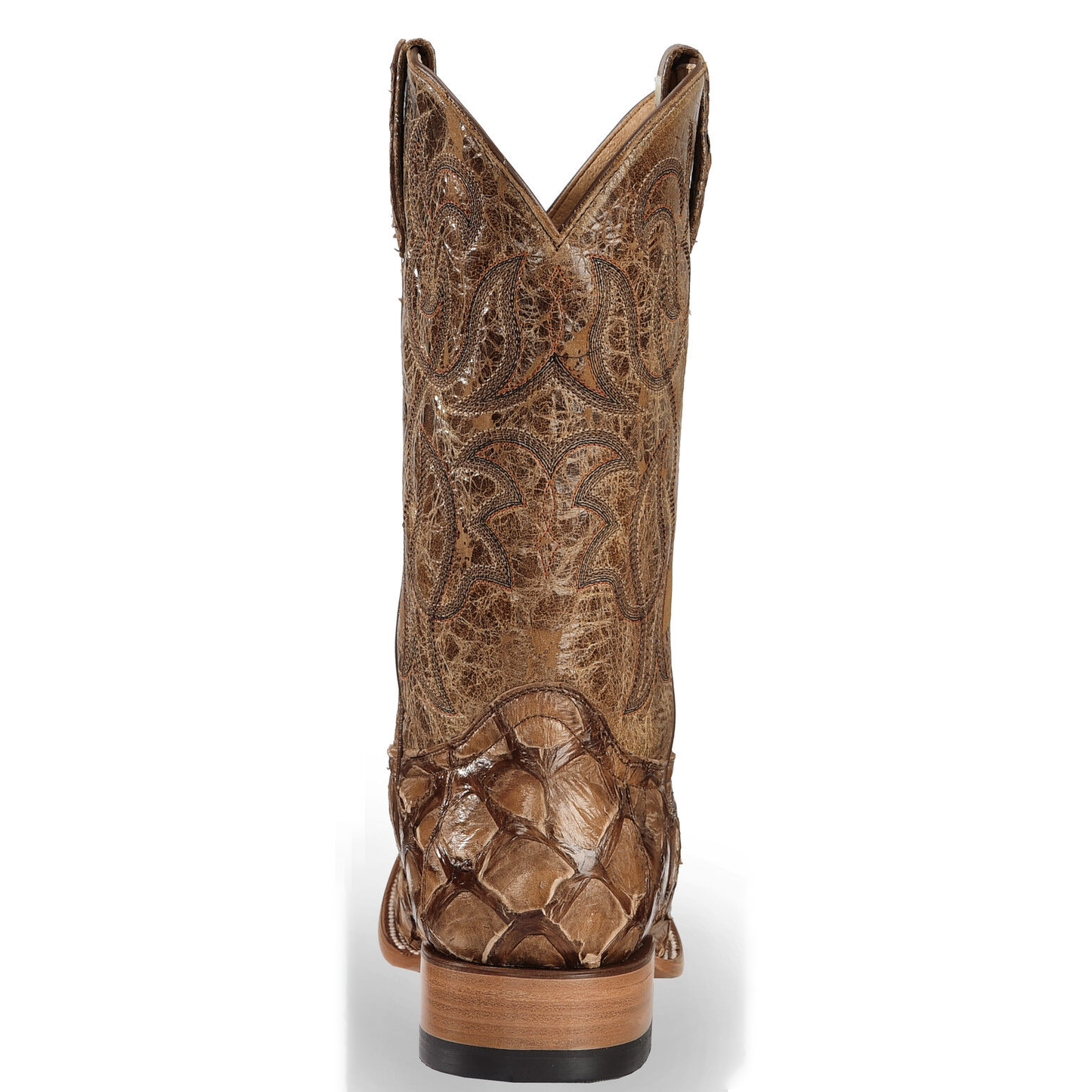 Cody James Men's Pirarucu Exotic Boots - Broad Square Toe