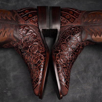 “The Gambler” Boots – Square Toe
