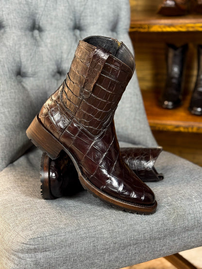 Exclusive Classic Crocodile Boots