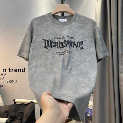 Summer Fashion Tie Dye Wing Print T-Shirt