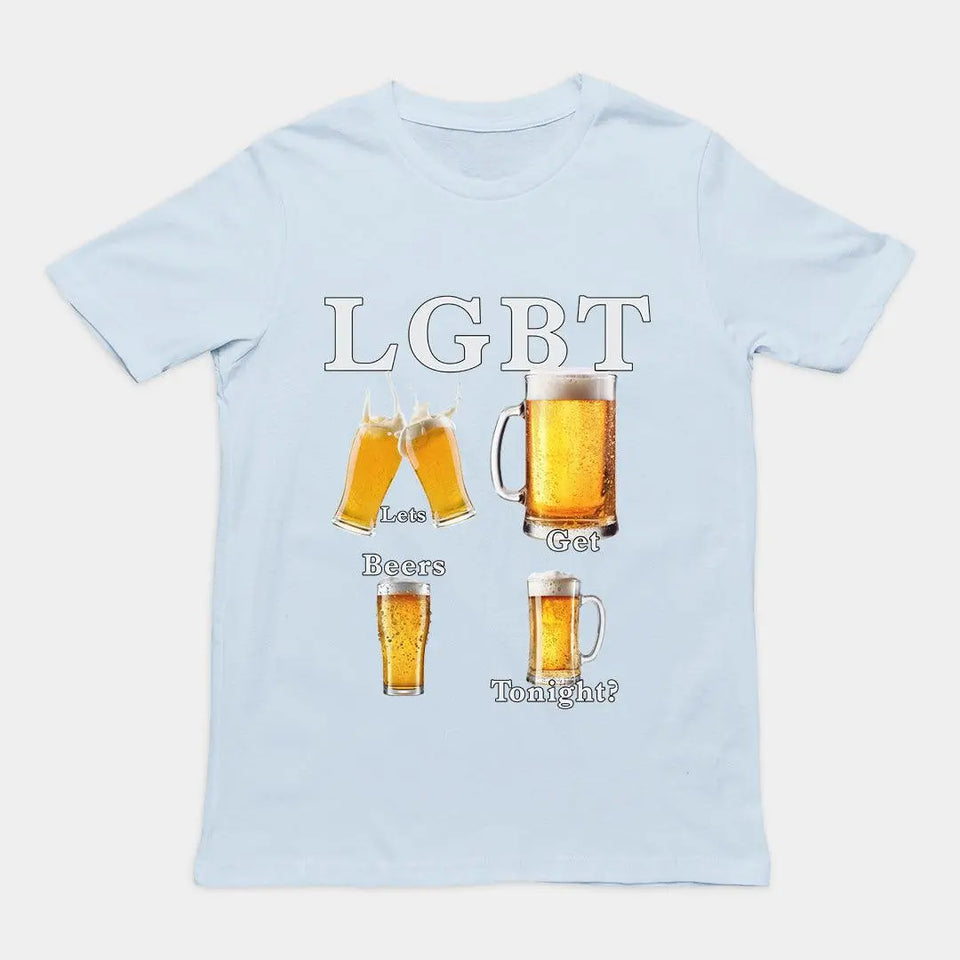 LGBT - Lets Get Beers Tonight T-Shirt