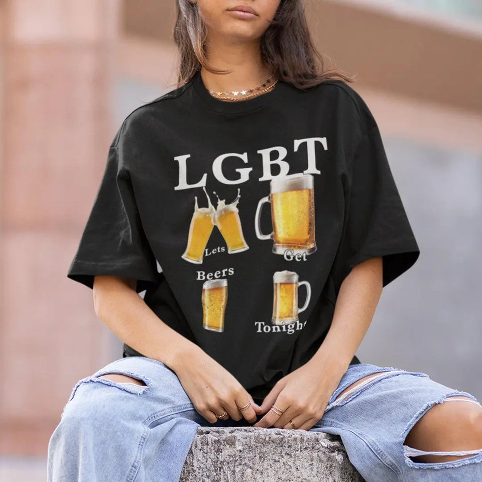 LGBT - Lets Get Beers Tonight T-Shirt