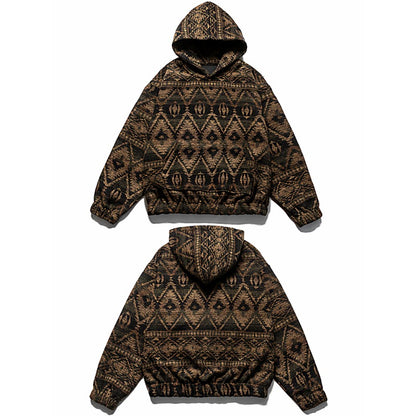 Men's Vintage Aztec Southwestern Hoodie