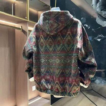 Men's Vintage Aztec Southwestern Hoodie