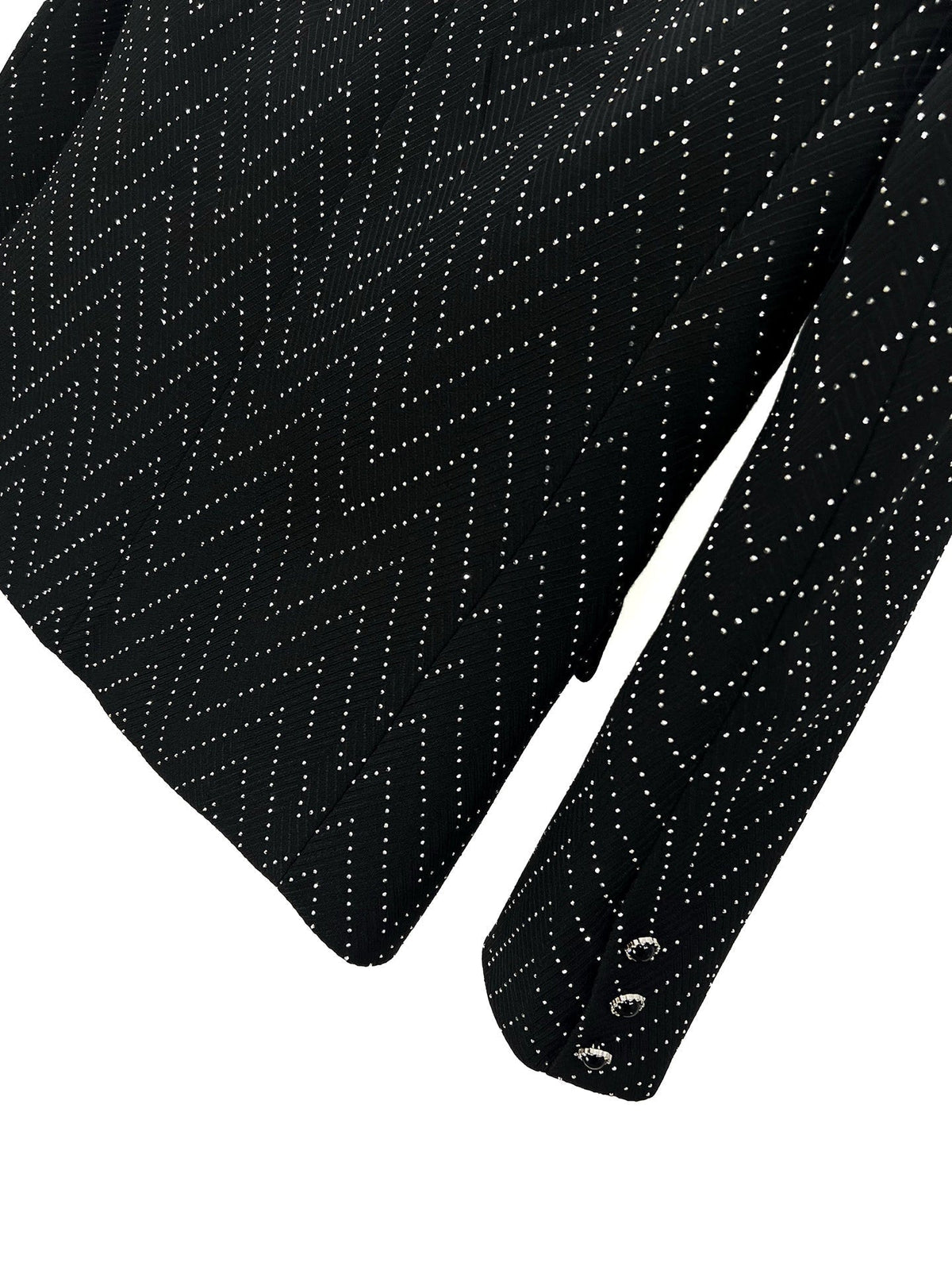 Crystal Textured Suit Jacket