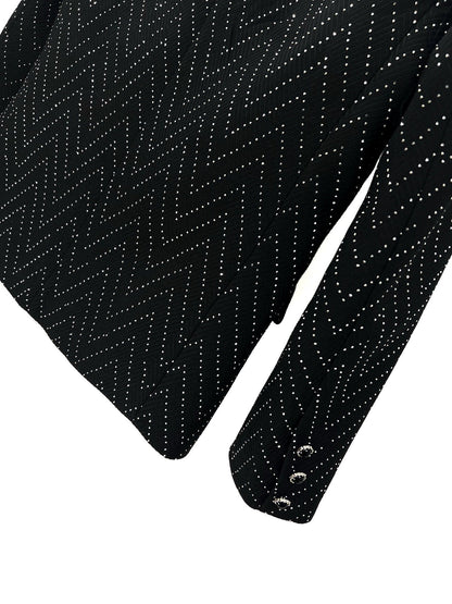 Crystal Textured Suit Jacket