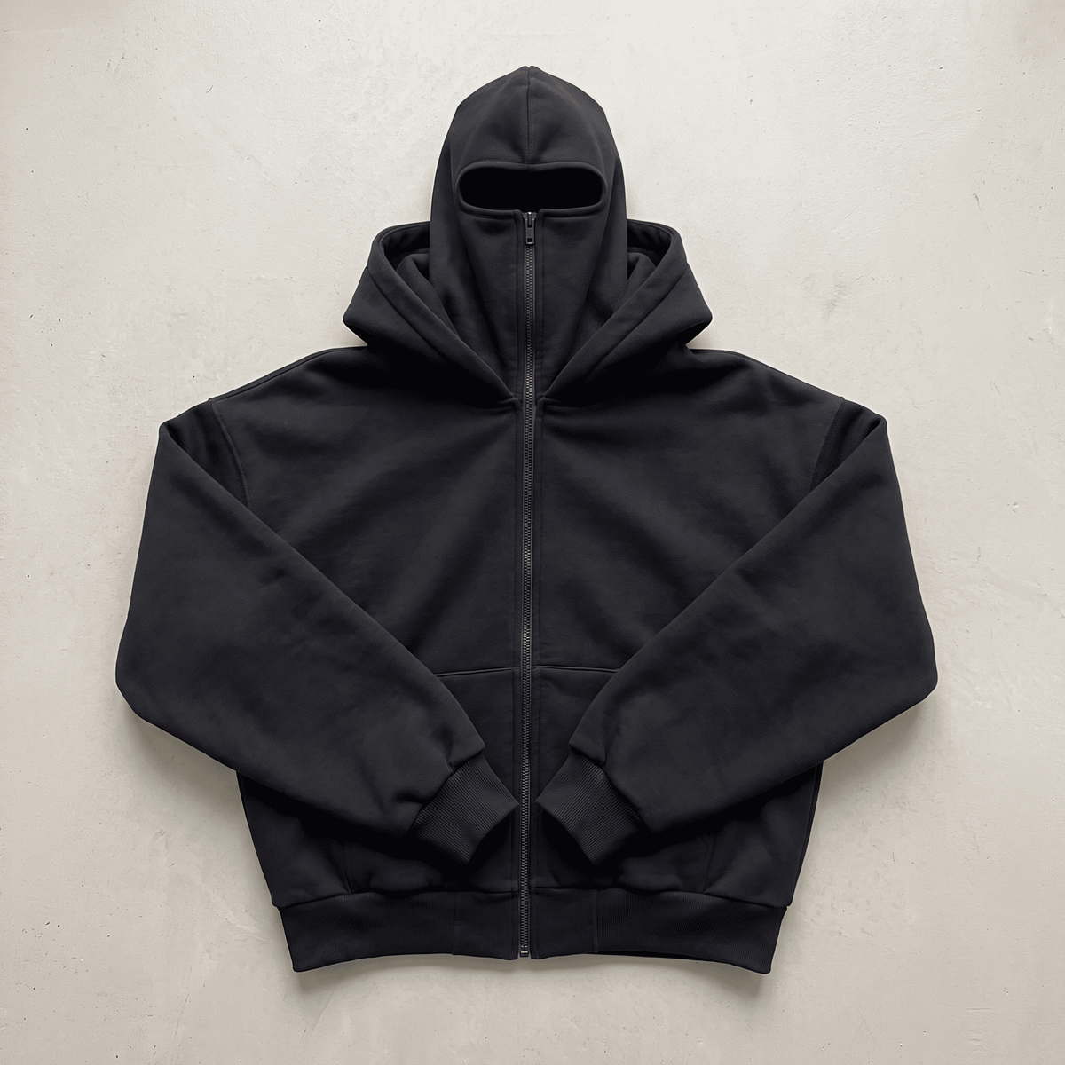 Double Hooded Full Zip Hoodie
