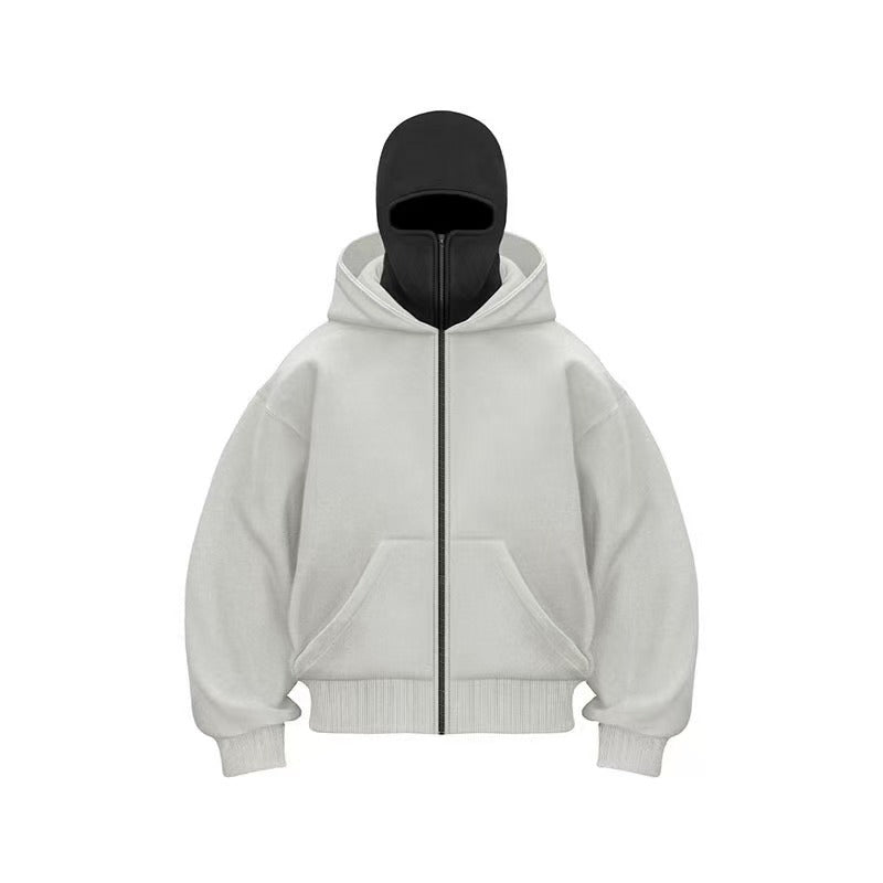 Double Hooded Full Zip Hoodie