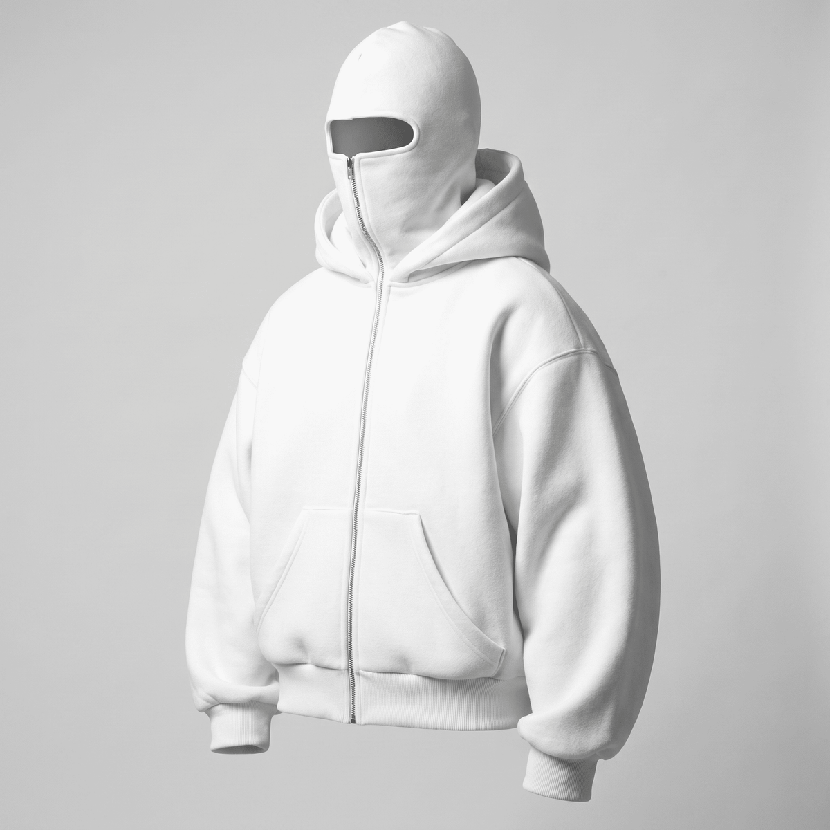 Double Hooded Full Zip Hoodie