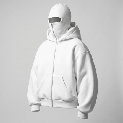 Double Hooded Full Zip Hoodie