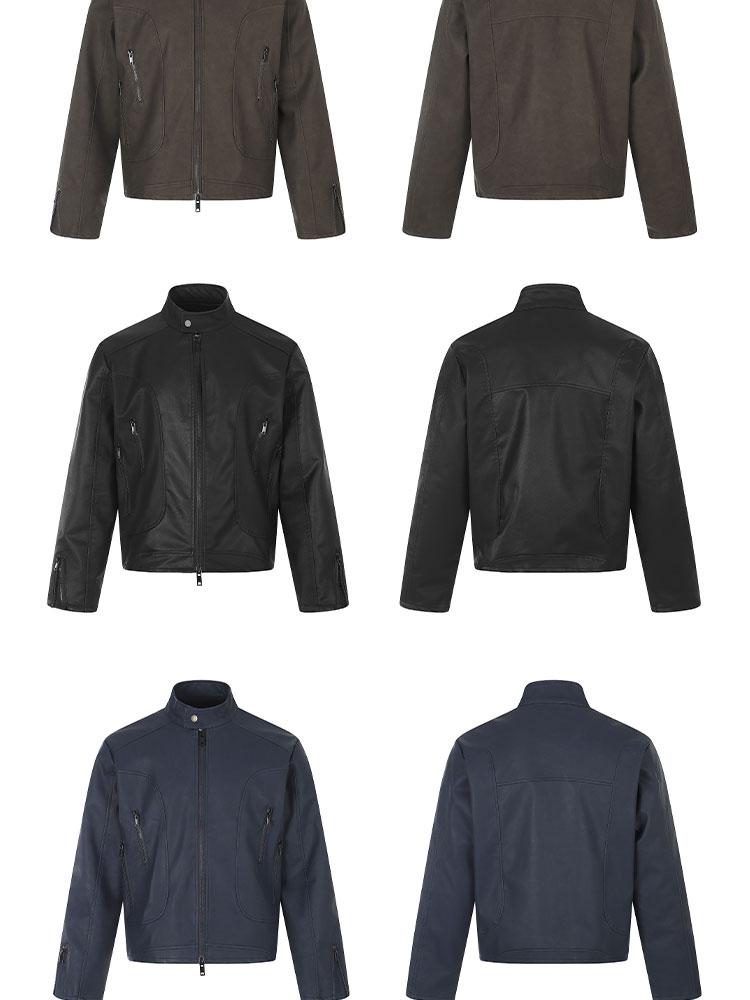 Safari Motorcycle Vintage Leather Jacket