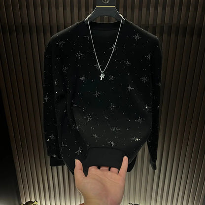 Starry Sky Luxury Rhinestone Sweatshirt