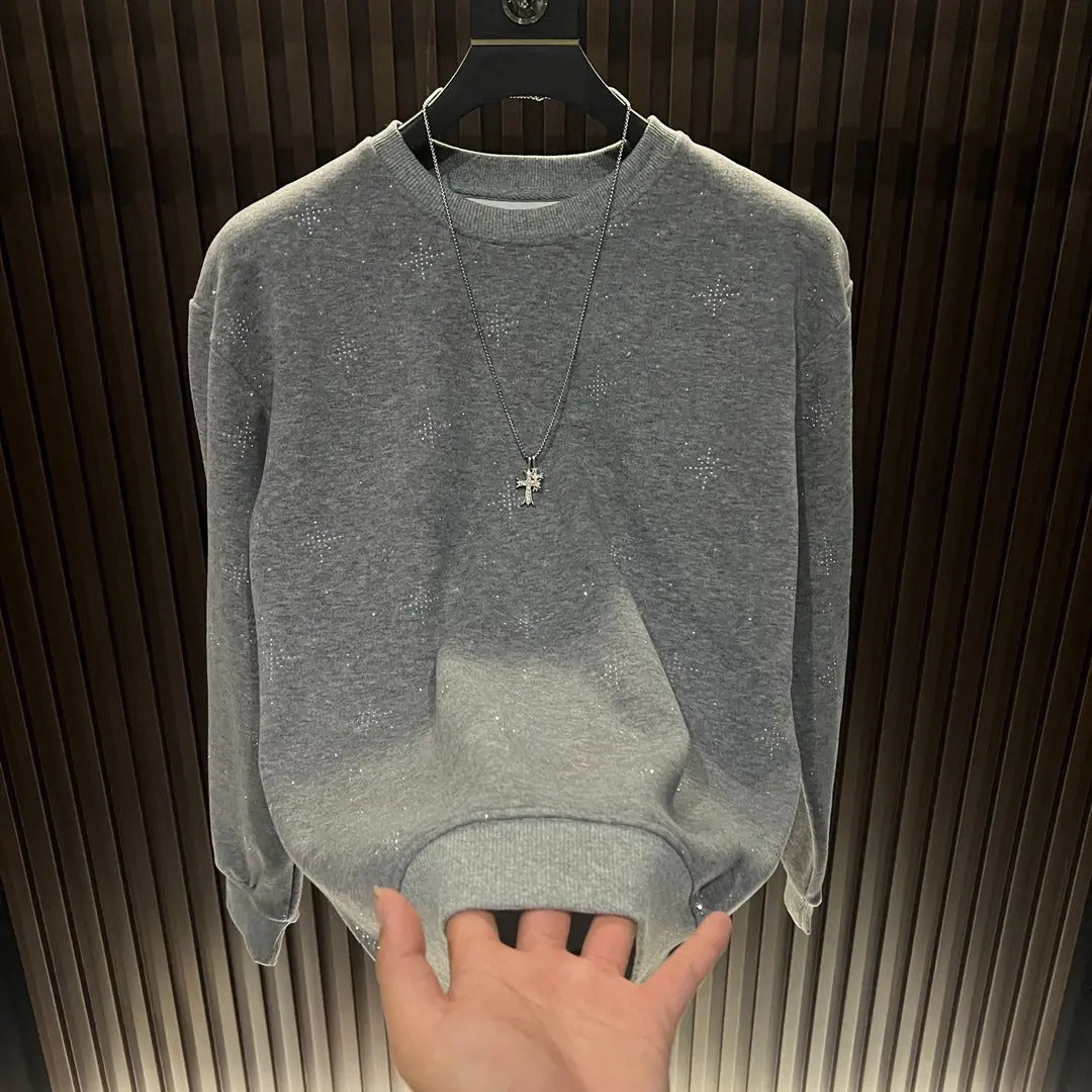 Starry Sky Luxury Rhinestone Sweatshirt