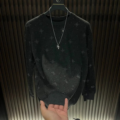 Starry Sky Luxury Rhinestone Sweatshirt