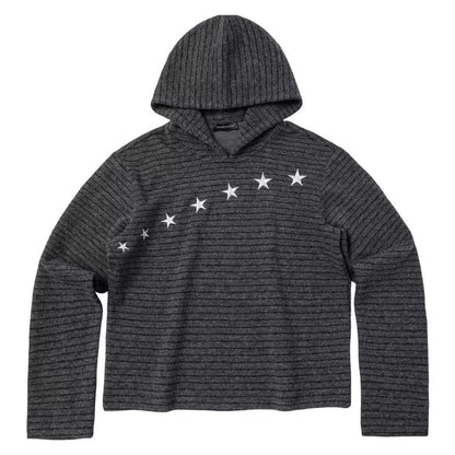 Meteor Stripes Retro Slim Fit Hoodie