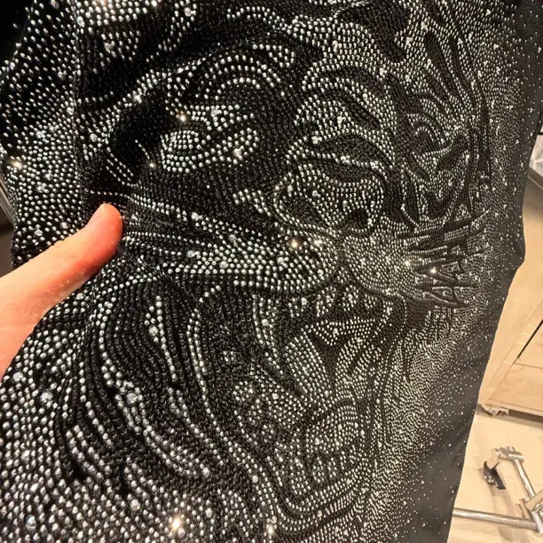 Heavy-Duty Rhinestone Cotton Vest