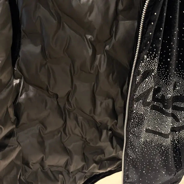 Heavy-Duty Rhinestone Cotton Vest