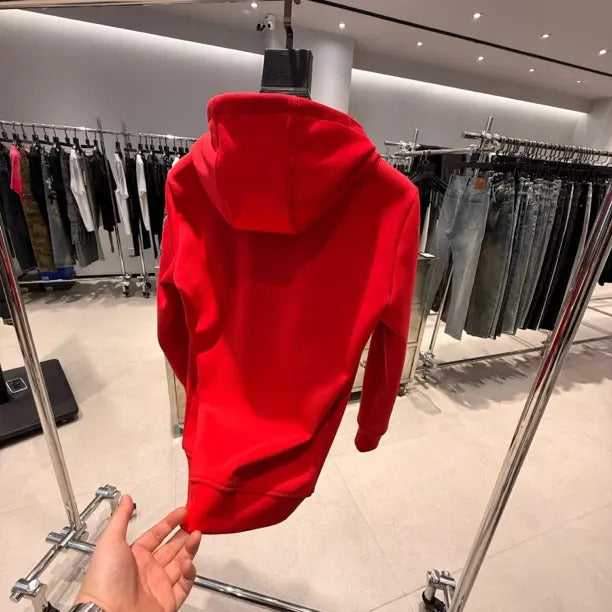 Heavy-Duty Rhinestone Skull Hoodie