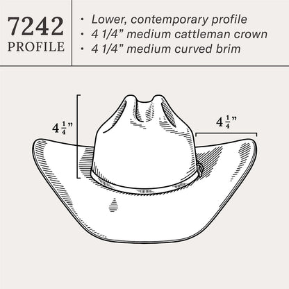 Pure Cowboy Hat - Silverbelly