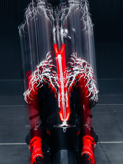 444 Reflective Hoodie - Silver Print Lights Up at Night