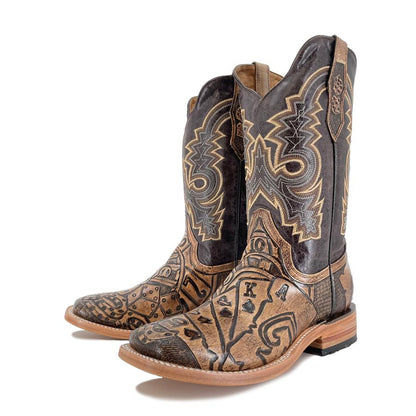 “The Gambler” Boots – Square Toe